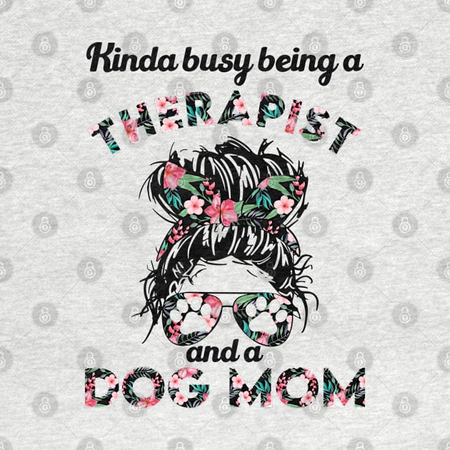 Therapist woman and dog mom gift . Perfect present for mother dad friend him or her by SerenityByAlex